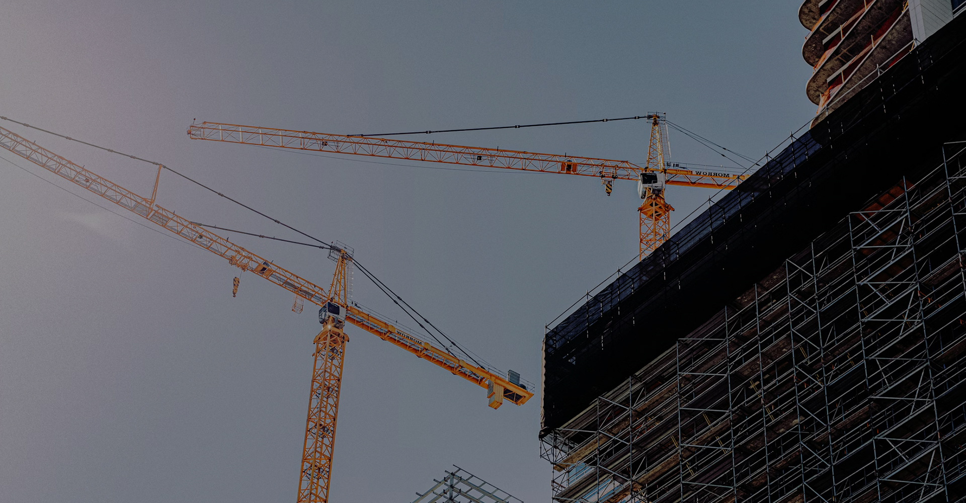 Crane sky line